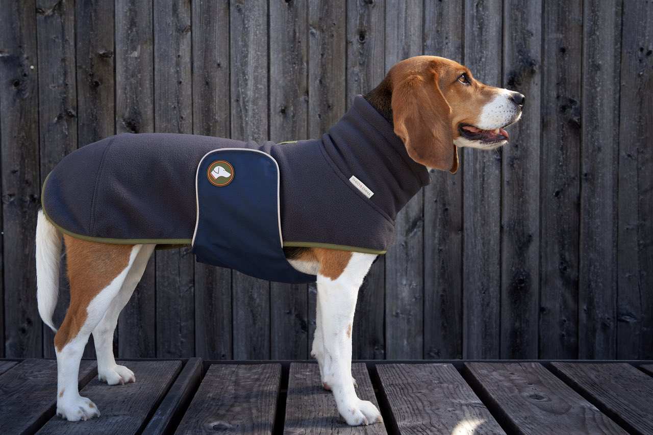 Fleece Hundepullover Henry in Anthrazit