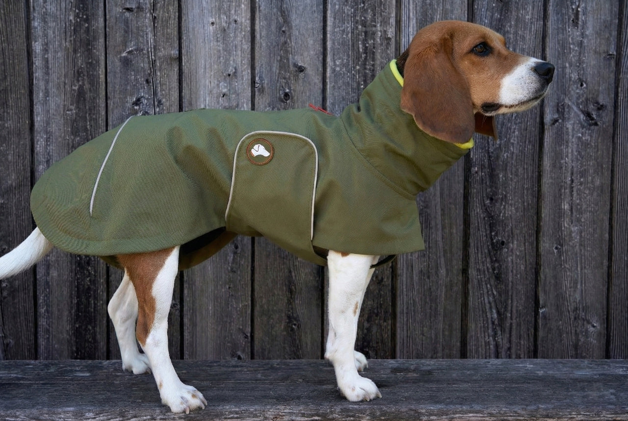 Regenmantel Cooper in Olive Branch mit Gratis-Loop im Bundle
