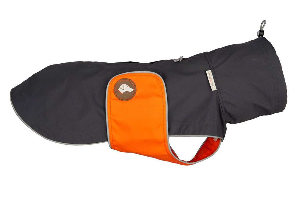 Regenmantel Dackel #Anthrazit_Orange