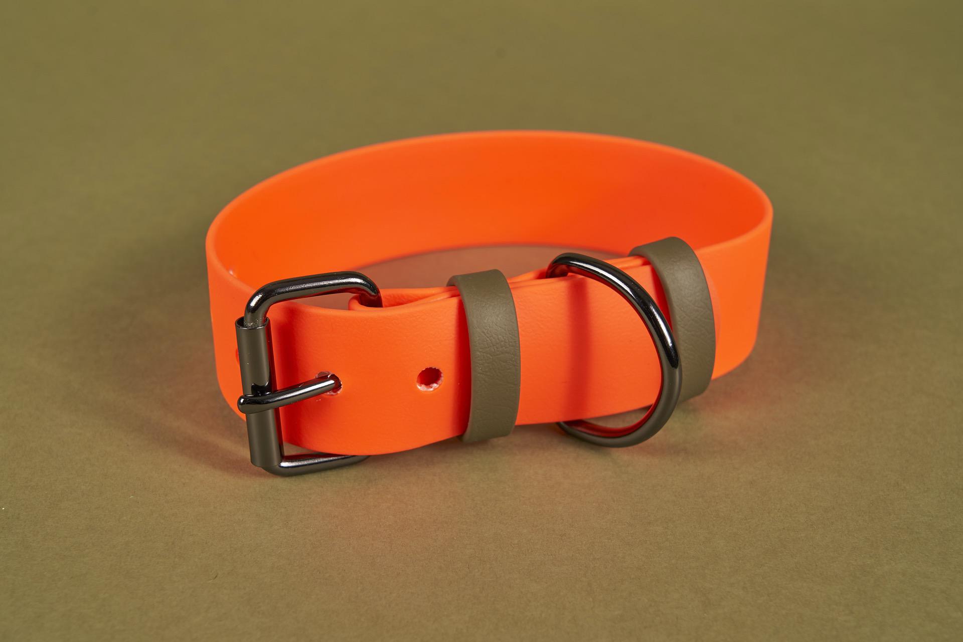 Biothane Halsband Charlie in Orange