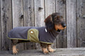 Fleece Dachshund Sweater Henry in Anthracite