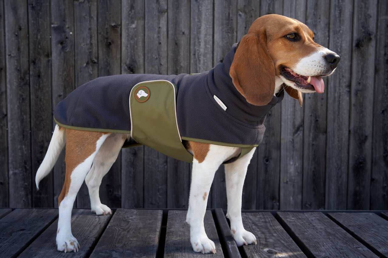 Fleece Hundepullover Henry in Anthrazit