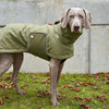 Dog winter coat Oskar in olive