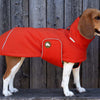 Dog winter coat Oskar in Pumpkin Orange