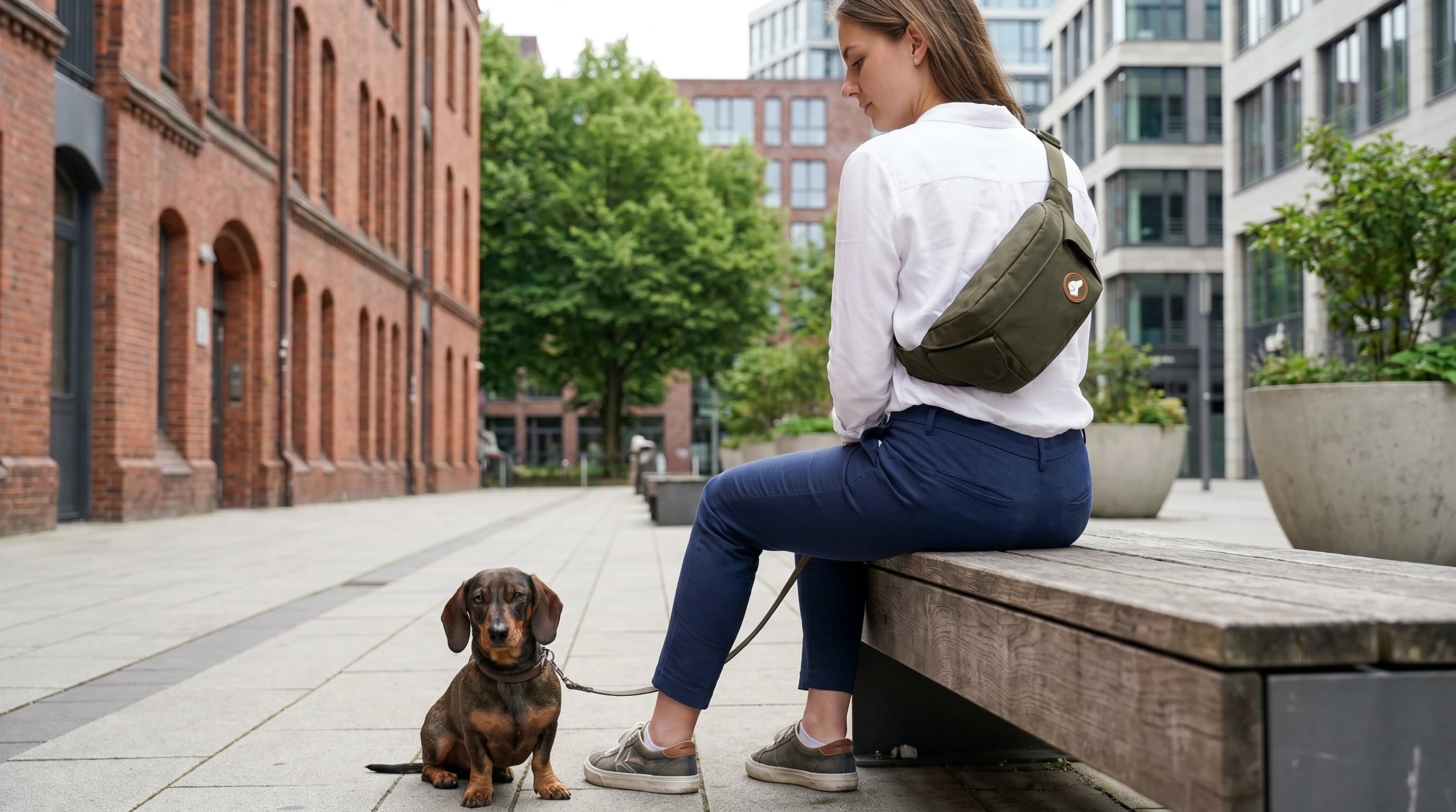 Gassi-Tasche Slingbag
