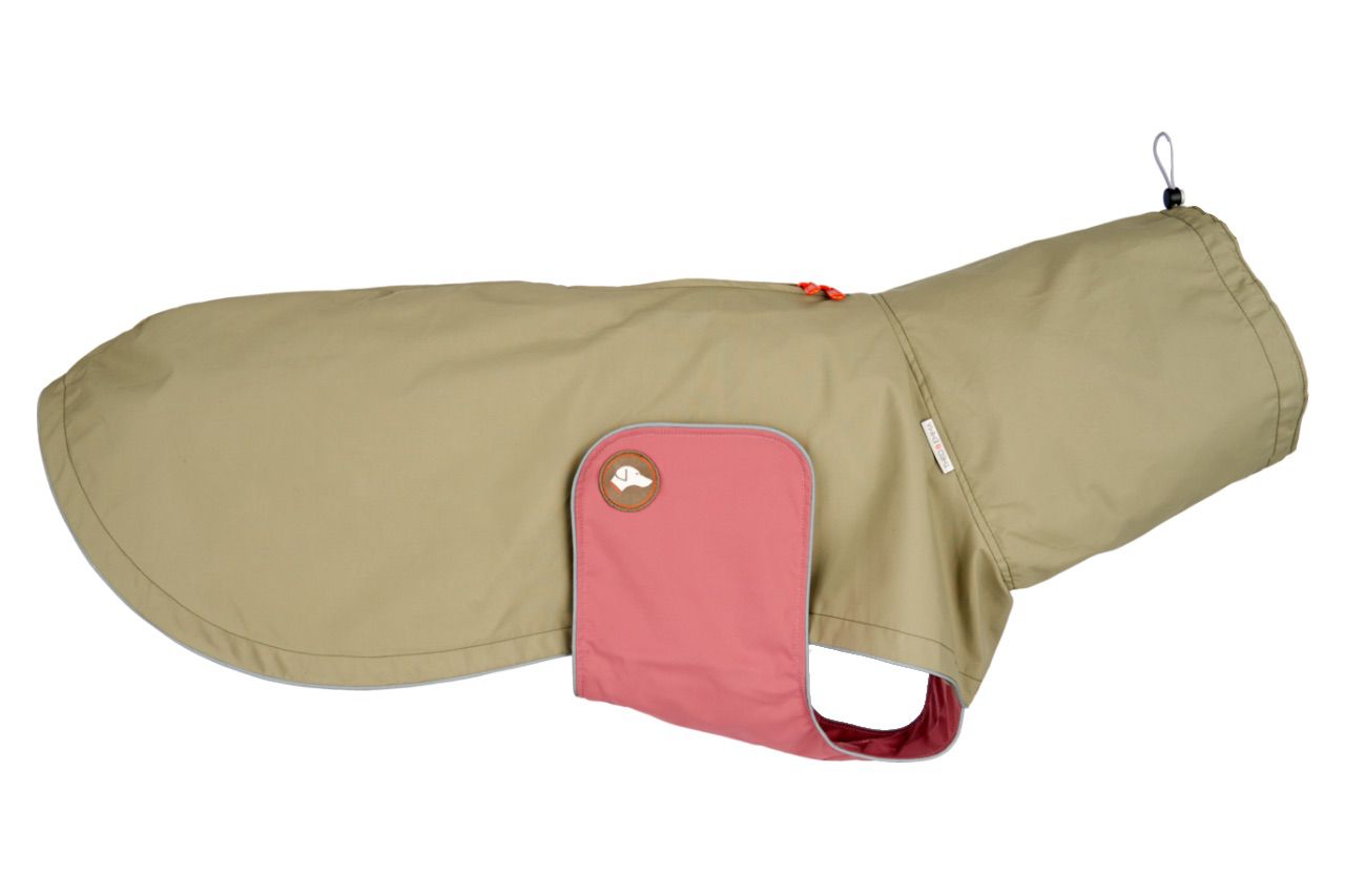Hunderegenmantel #Khaki_Himbeer
